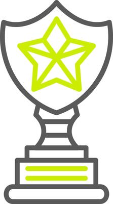 Trophy Star Simple Web Tag