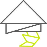 Triangle Shape Versatile Web Graphic vector