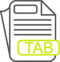 TAB Highlighted UX Stamp vector