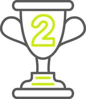 2nd Prize Smart Visual Mark vector