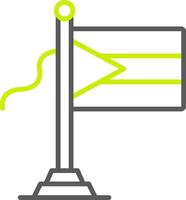 Sudan Flag Subtle Interface Detail vector