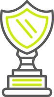 Trophy Cup Streamlined App Object vector