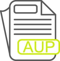 AUP Advanced Tech Badge vector