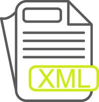 XML Optimized Visual Mark vector