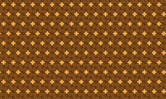 Golden yellow woven fabric texture background Pattern design vector