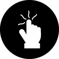 Managing Sensory Sensitivity in Daily Life Glyph Circle Inverted vector