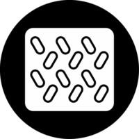 Cold Rolled Steel Sheets Glyph Circle Inverted vector