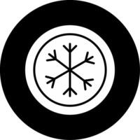 Life Threatening Extreme Weather Icon Glyph Circle Inverted vector
