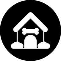 Multi Level Cat Tower Structure Glyph Circle Inverted vector