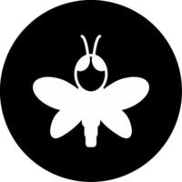 Attic Dwelling Cluster Fly Glyph Circle Inverted vector