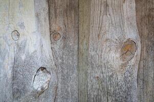Close-up of old wooden texture with visible grain and cracks, rustic natural surface ideal for backgrounds and design photo