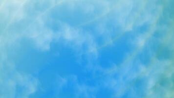 Light Blue and White Clouds Abstract Background video