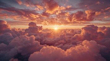 Breathtaking Sunset Sky photo