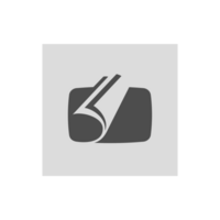 Adobe Postscript Icon, App Logo, Editable Transparent Background Social Media Design for Digital Download png