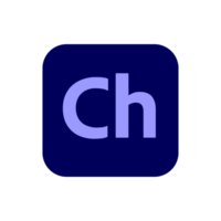 Adobe Character Animator Icon, App Logo, Editable Transparent Background Social Media Design for Digital Download png