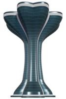 A futuristic water tower with a transparent background png
