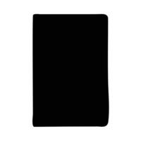 Black dark blank solid monochrome simple minimalist empty plain backdrop surface background block shape form silhouette vector