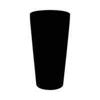 Isolated black object shape design element art graphic illustration silhouette simple form background vector