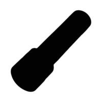 Isolated black marker pen drawing design art illustration graphic shape element outline object stationery tool silhouette vector