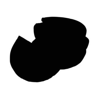 resumen negro forma en blanco antecedentes demostrando moderno gráfico diseño conceptos y visual elementos vector