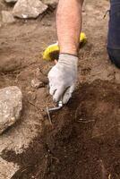 The Meticulous Work of Science Excavating the Past with Precision Tools photo