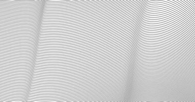 Abstract wavy billowy and undulating textile background texture design vector
