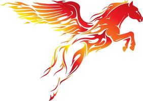 Pegasus Leap, Abstract Flame vector
