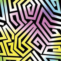 Abstract colorful Lines Pattern Fashion Ornament Stripe seamless pattern background vector