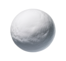 Snowball CloseUp with Soft Texture png