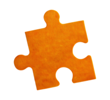 Puzzle Element with Gradient Texture png