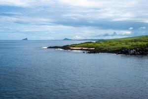 Coastal view from San Cristobal Island, Galapagos Archipelago photo