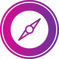 Compass Glyph Gradient vector