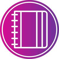 Contact Book Icon For Your Project vector