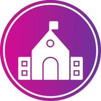 School Circle Gradient vector
