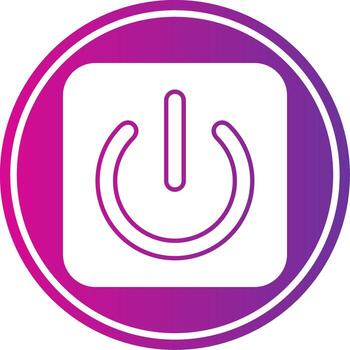 comienzo botón degradado circulo vector