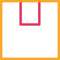box line icon design vector