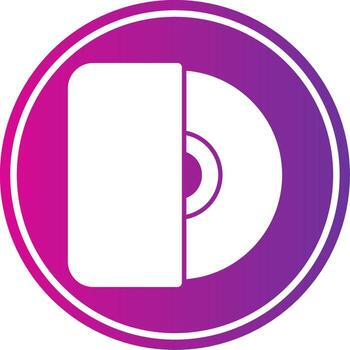 Cd Gradient Circle vector