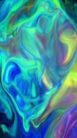 Fluid Lines Of Color Movement Background. video