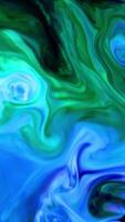 Close-up Of Abstract Colorful Fluid Background Textured. video