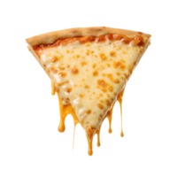 Delicious Melted Cheese Pizza Slice Dripping with Gooey Goodness A Mouthwatering Culinary Delight png
