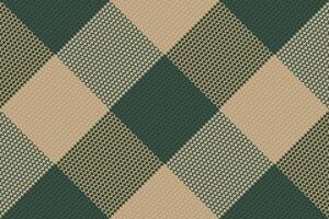 A green and tan checkered pattern vector