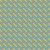 A blue and yellow pattern with a repeating pattern vector