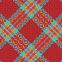 A red and blue plaid pattern with a diagonal stripe vector
