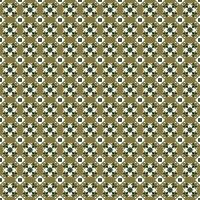 A green and white pattern with crosses on it vector