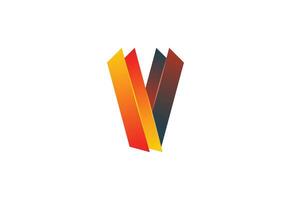 Abstract Modern Colourful Minimalist logo design, design Template vector