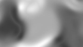 Monochrome abstract fluid background in black and white video