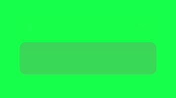 4K animation of a notification bar popping up with green screen background, perfect for editing, user interface mockups, and digital alert templates. video