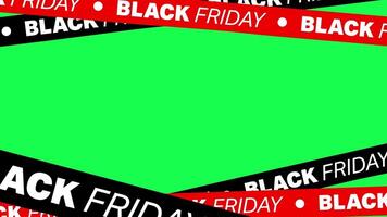 4K animation of a Black Friday sale notification with bold text and smooth motion on a neutral background. Ideal for promo videos, ads, seasonal marketing content. video