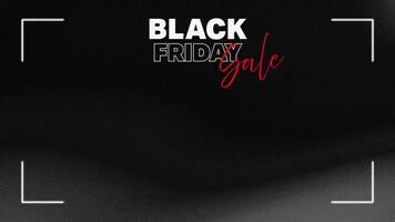 4K animation of a Black Friday sale notification with bold text and smooth motion on a neutral background. Ideal for promo videos, ads, and seasonal marketing content. video