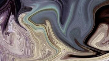 Abstract background Animation liquid ink marble wood gradient color combination video